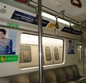 Interior Train Branding