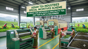 “Subsidy for Orthodox & Speciality Tea Unit for Plant & Machinery” under the “Assam Tea Industries Special Incentives Scheme”