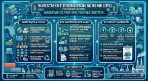 Investment Promotion Scheme (IPS) for Textile Sector: Assistance Of Interest Subsidy For Textile Sector
