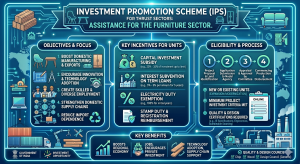 Investment Promotion Scheme (IPS) for Thrust Sectors: Assistance For Furniture Sector