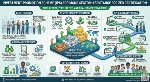Investment Promotion Scheme (IPS) for MSME Sector: Assistance For Zed Certification