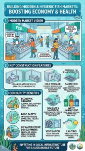 Construction of Fish Markets