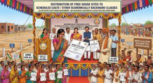 Distribution of Free House Sites to Scheduled Caste/Other Economically Backward Classes