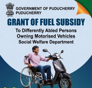 Grant of Fuel Subsidy to Differently Abled Persons Who Are Owning Motorised Vehicles