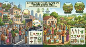 Distribution of Horticulture Kit to Urban and Rural Areas