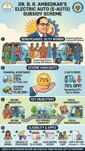 Dr. B. R. Ambedkar’s Electric Auto (e-Auto) Subsidy Scheme