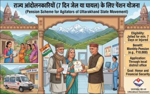 Pension for Agitators Who were Jailed for 7 Days or Injured During the Uttarakhand State Movement