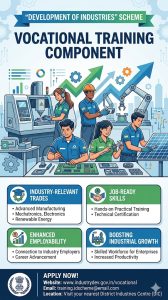 “Vocational Training” Component of the “Development of Industries” Scheme