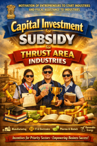 Capital Investment Subsidy: Thrust Area Industries” under “Motivation of Entrepreneurs to Start Industries and Fiscal Assistance to Industries”