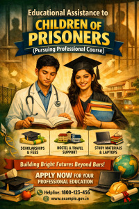 Educational Assistance To Children Of Prisoners (Pursuing Professional Course)