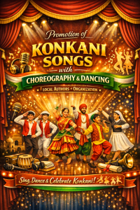 Promotion of Konkani Songs with Choreography & Dancing