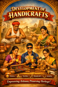 DEVELOPMENT OF HANDICRAFTS
