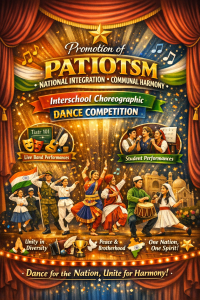 Promotion of Patriotism/National Integration/Communal Harmony – Interschool Choreographic Dance Competition