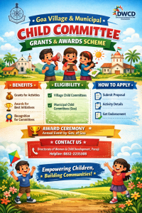 Goa Village & Municipal Child Committee Grants And Awards Scheme