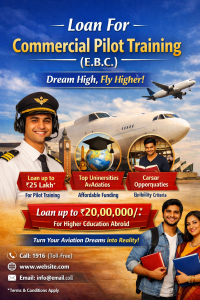 Loan For Commercial Pilot Training