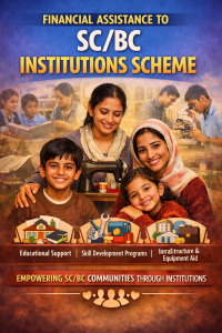 Financial Assistance To Institutions/Societies Belonging To Scheduled Castes/Backward Classes