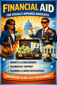 Financial Assistance To Visually Impaired Advocates