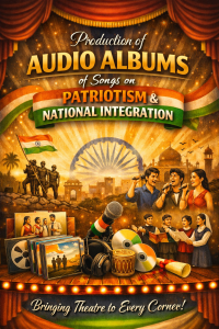 Production of Audio Albums of songs on Patriotism & National Integration
