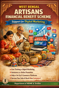 West Bengal Artisans Financial Benefit Scheme: Support for Digital Marketing