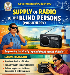 Supply of Radio to the Blind Persons