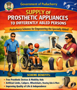 Supply of Prosthetic Appliances to Differently Abled Persons