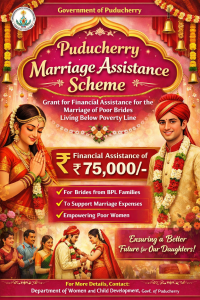 Grant of Financial Assistance for Performance of Marriage of Poor Brides Living Below Poverty Line