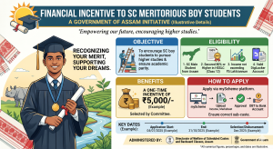 Financial Incentive to SC Meritorious Boy Students