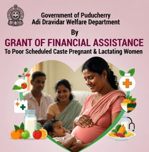 Grant of Financial Assistance to Poor Scheduled Caste Pregnant & Lactating Women