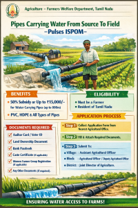 Pipes Carrying Water From Source To Field-Pulses ISPOM