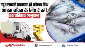 PMMSY: Three wheeler with Ice Box including e-rickshaws for fish vending – Gujarat