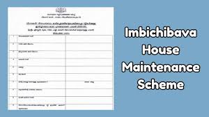 Imbichi Bawa Housing Renovation Scheme