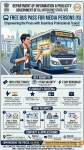 Free Bus Pass for Media Persons